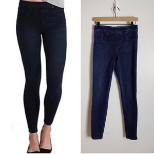 SPANX Jeanish Legging Dark Indigo Wash Jegging S